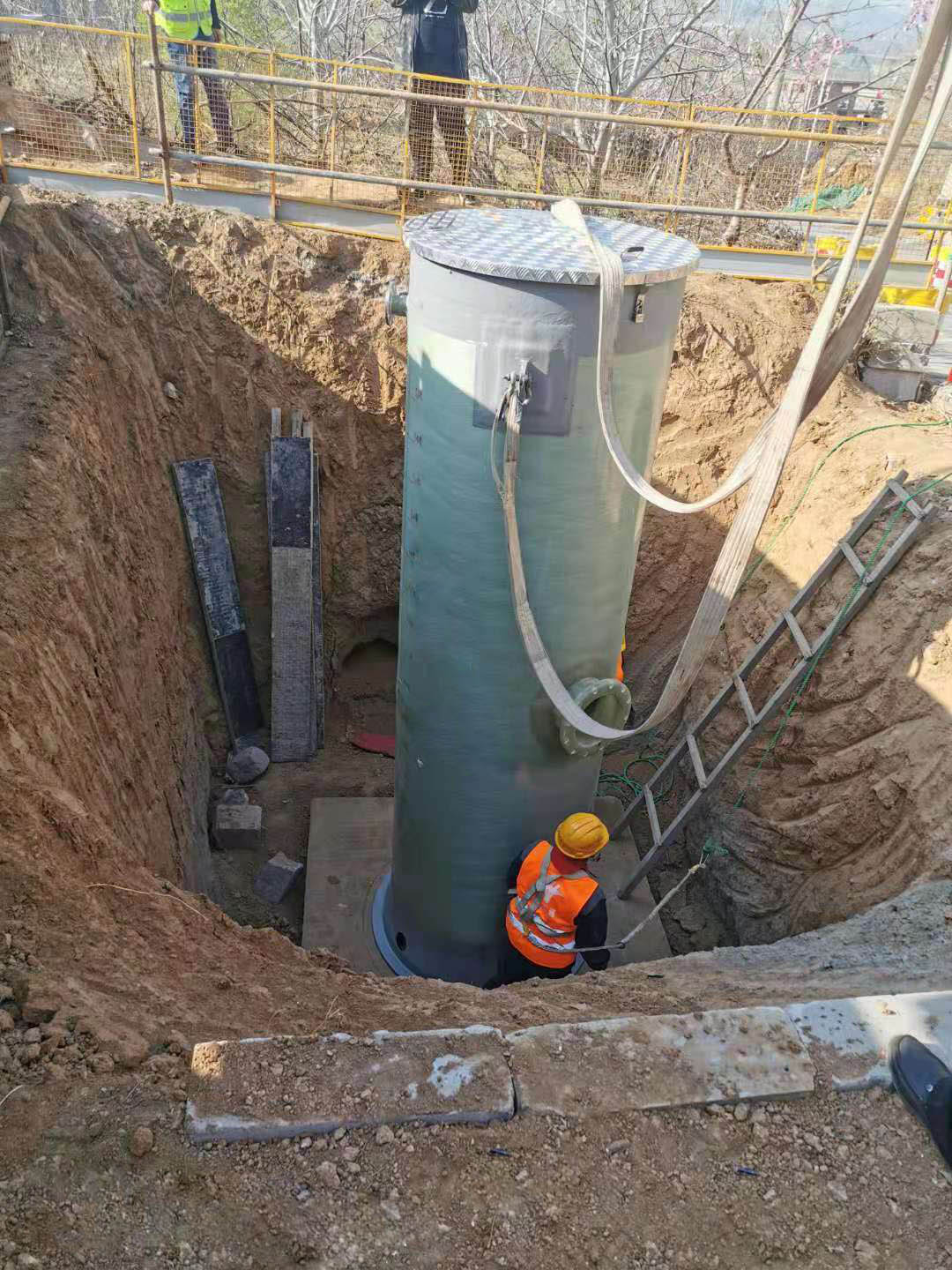 莱芜济南市农村一体化预制泵站案例